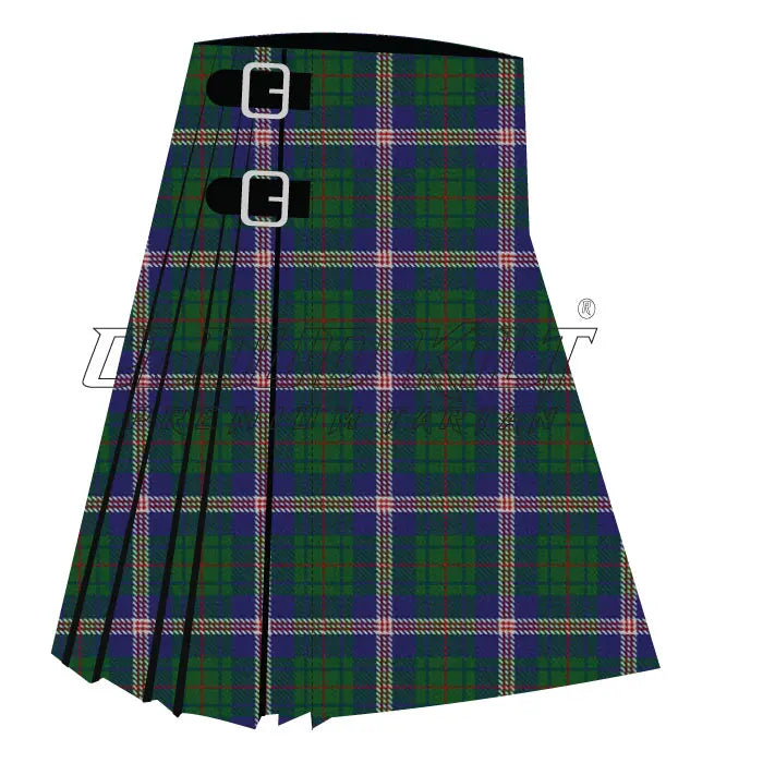 Albuquerque City Premium Tartan Kilt - CLOUD KILT