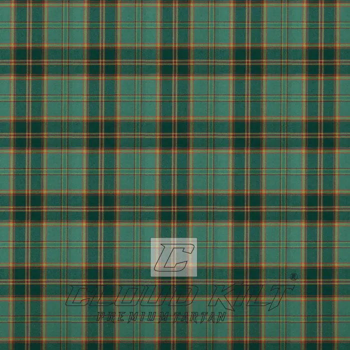 All Ireland Green Premium Tartan Kilt CLOUD KILT