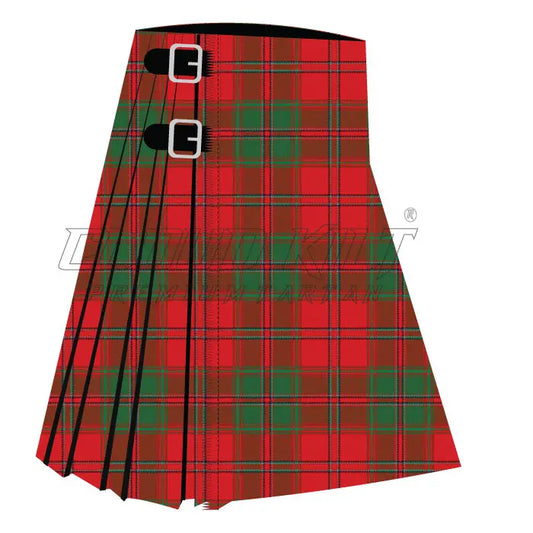 All Ireland Red Premium Tartan Kilt - CLOUD KILT