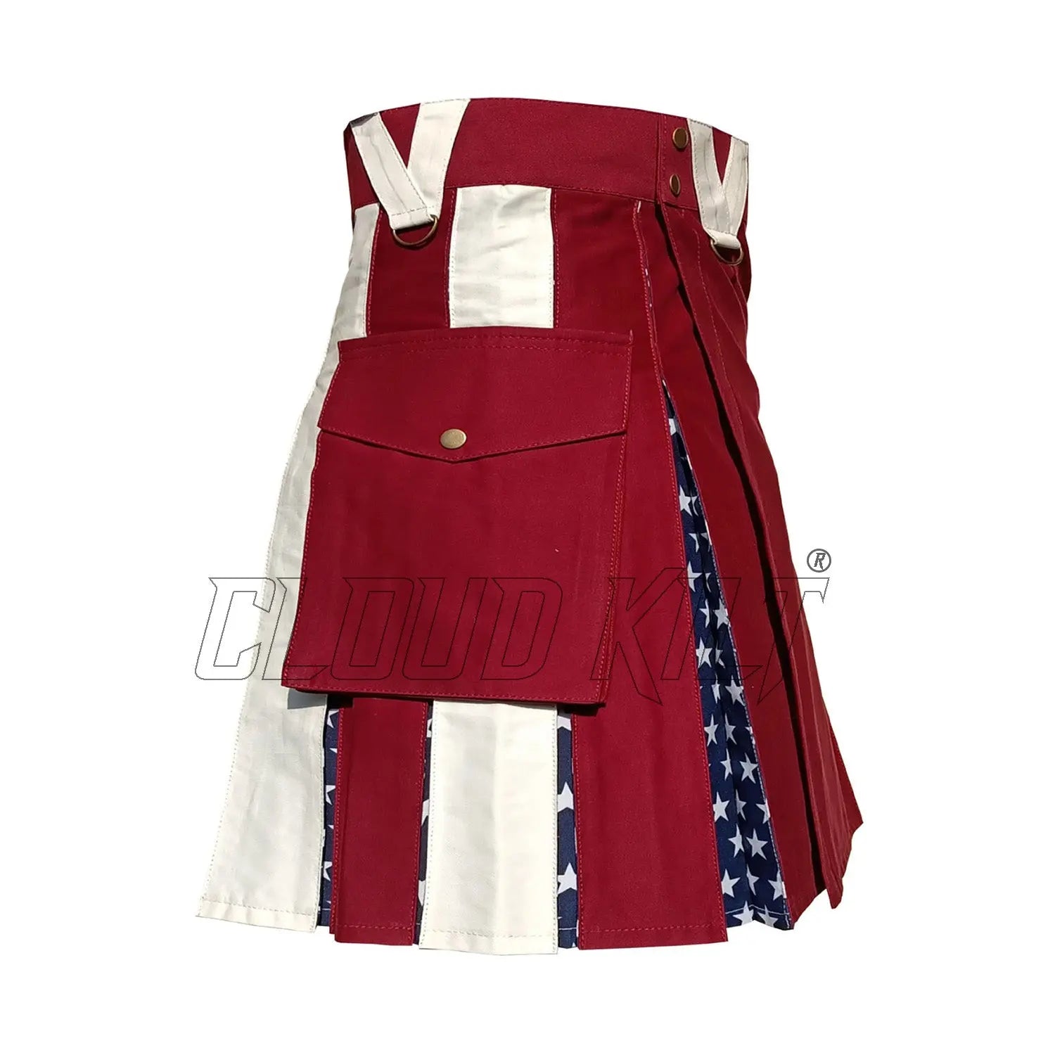 American Flag Hybrid Kilt For Men CLOUD KILT