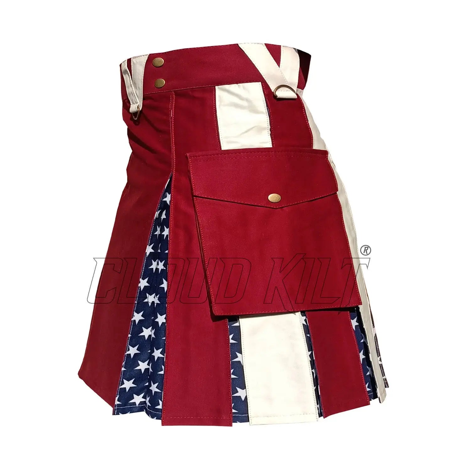 American Flag Hybrid Kilt For Men CLOUD KILT