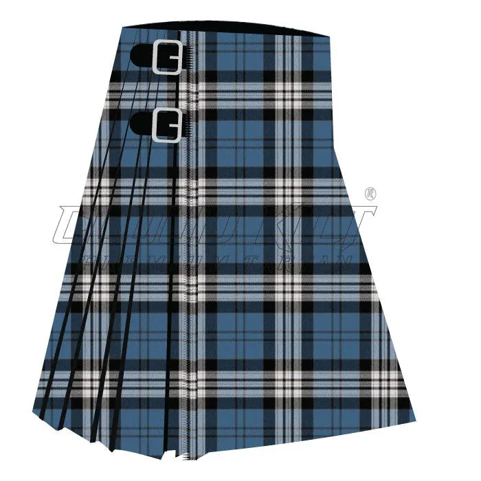 Anderson Blue Premium Tartan Kilt - CLOUD KILT