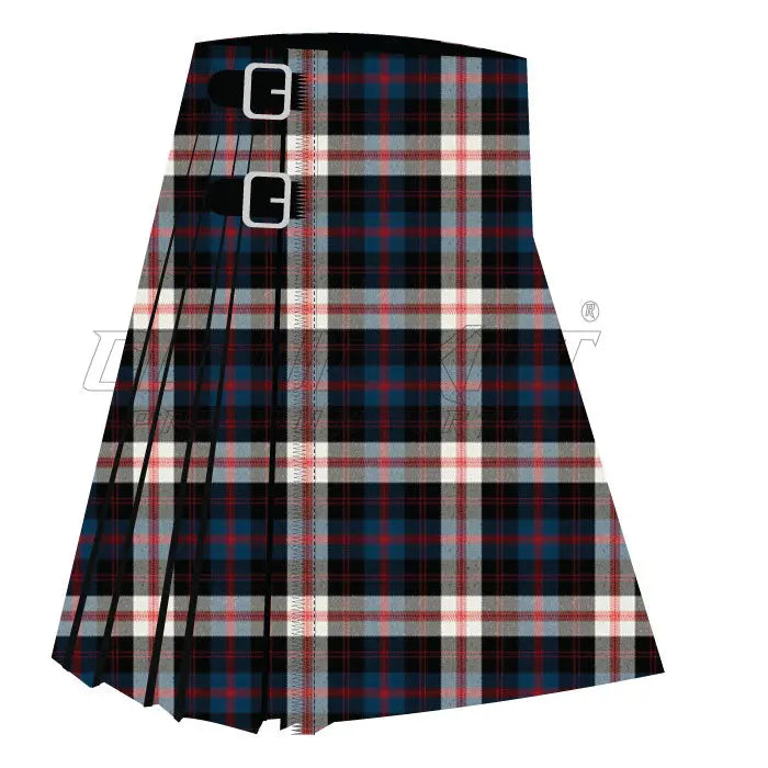 Angus Dress Convergence Premium Tartan Kilt - CLOUD KILT