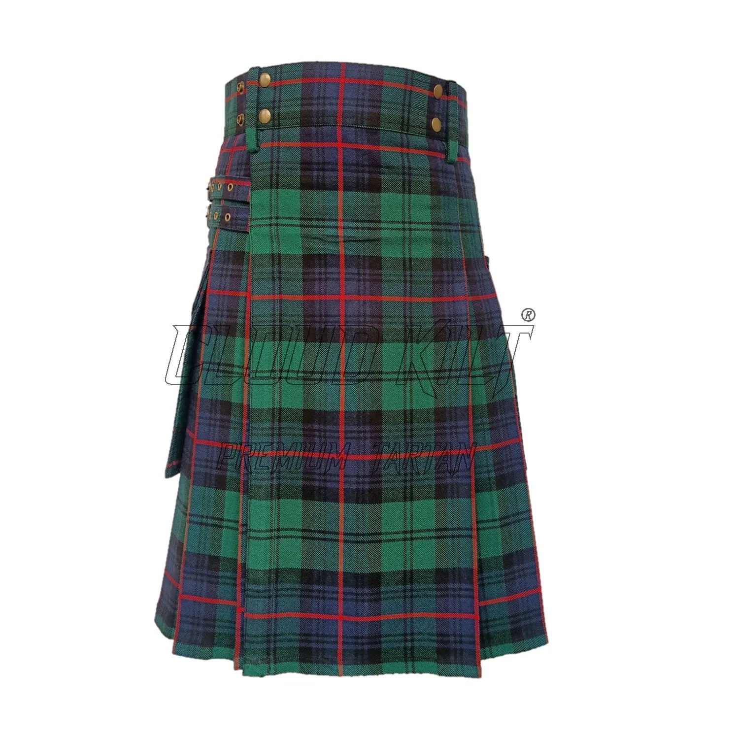 Armstrong Modern Tartan Utility Kilt CLOUD KILT