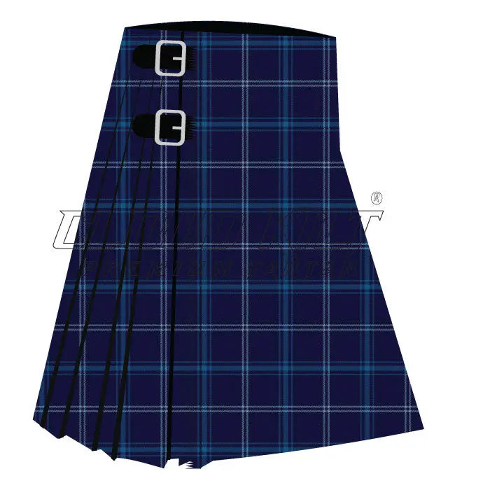 Auchairne Premium Tartan Kilt - CLOUD KILT