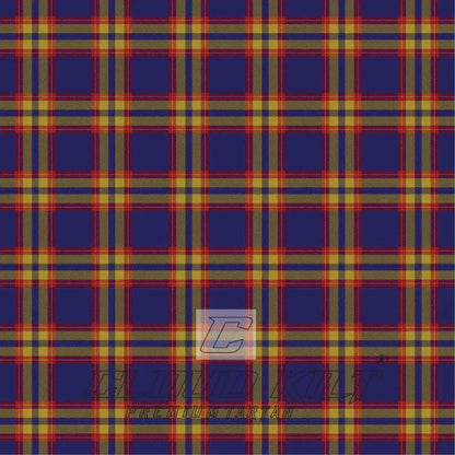 Auchtermuchty Army Premium Tartan Kilt CLOUD KILT