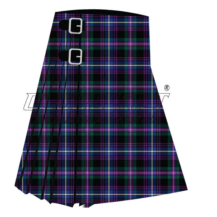 Auld Lang Syne Blue Premium Tartan Kilt - CLOUD KILT