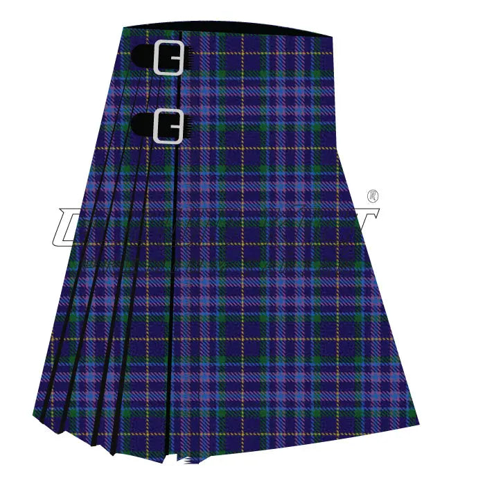 Ayrshire Tourist Board Premium Tartan Kilt - CLOUD KILT