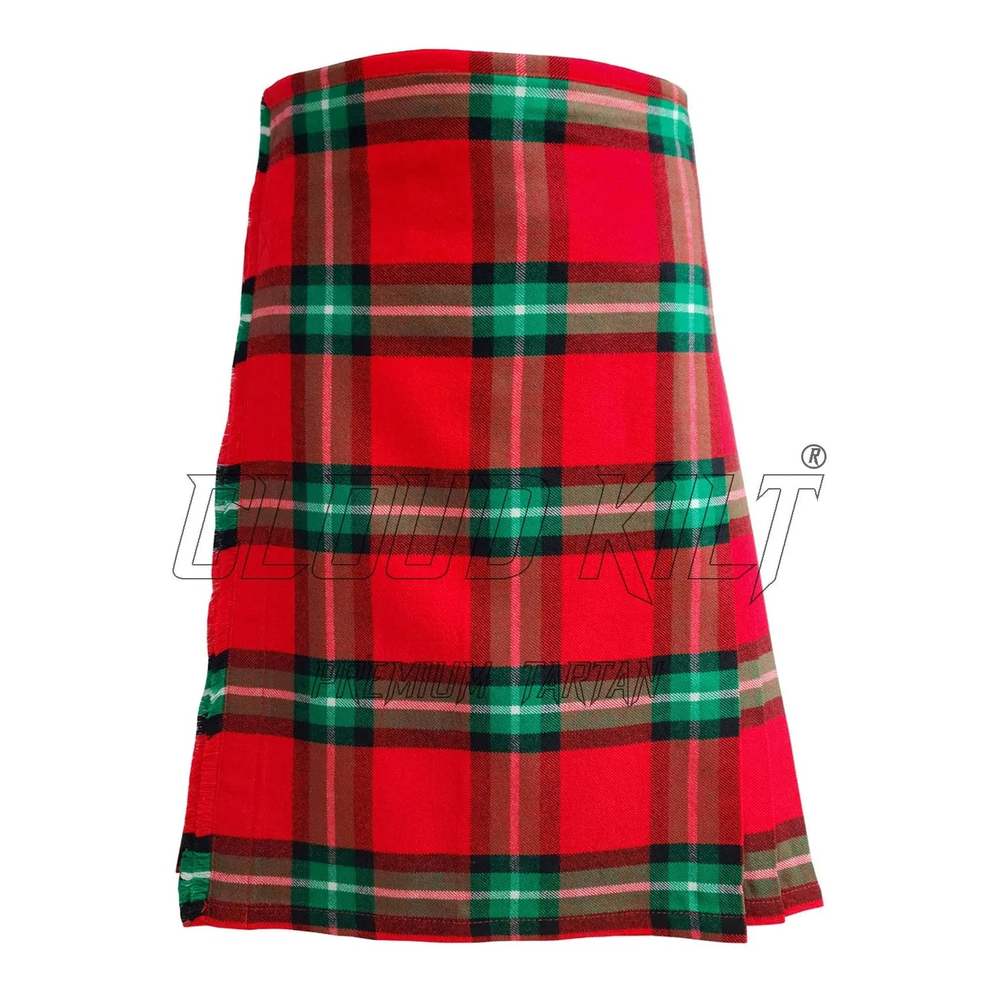 Bacon Red Tartan Kilt For Men CLOUD KILT