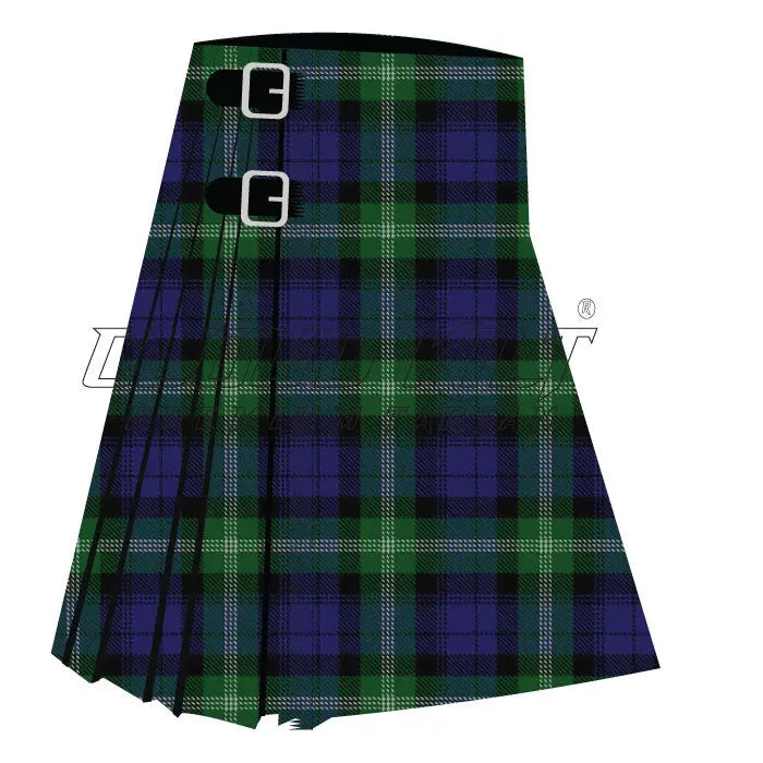 Baillie of Polkemmet Premium Tartan Kilt - CLOUD KILT