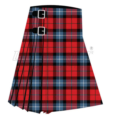 Baillie of Polkemmet Red Premium Tartan Kilt - CLOUD KILT