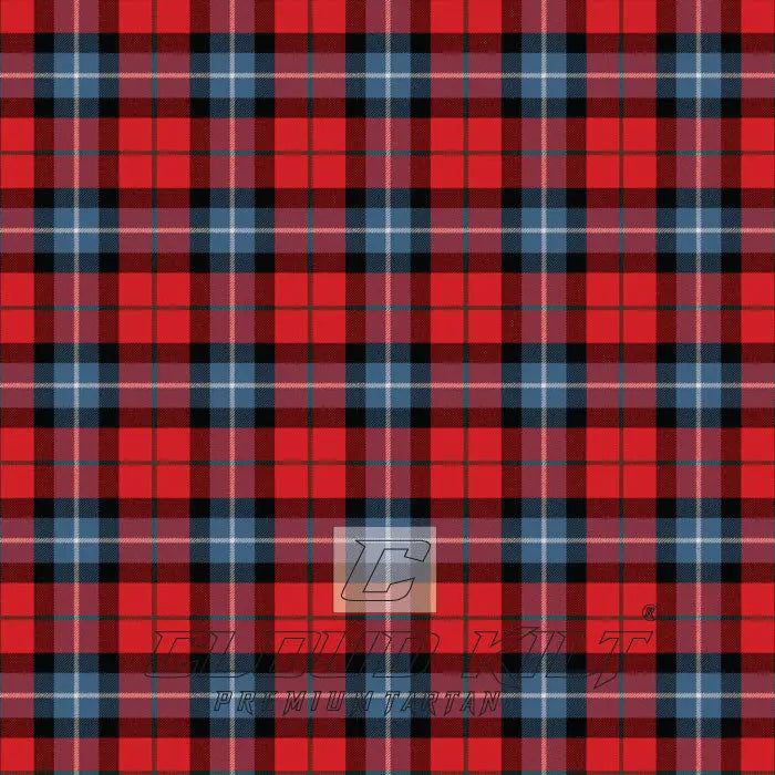 Baillie of Polkemmet Red Premium Tartan Kilt CLOUD KILT