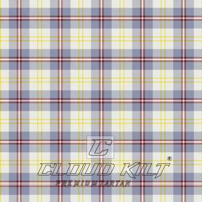 Banff White Premium Tartan Kilt CLOUD KILT