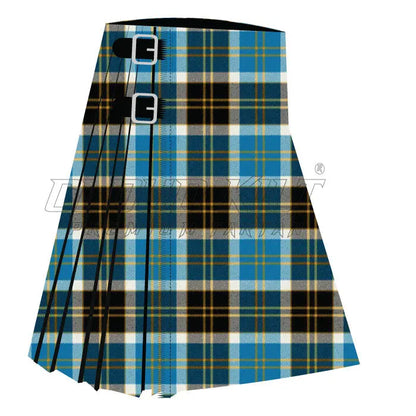 Bannockbane Blue One Premium Tartan Kilt - CLOUD KILT