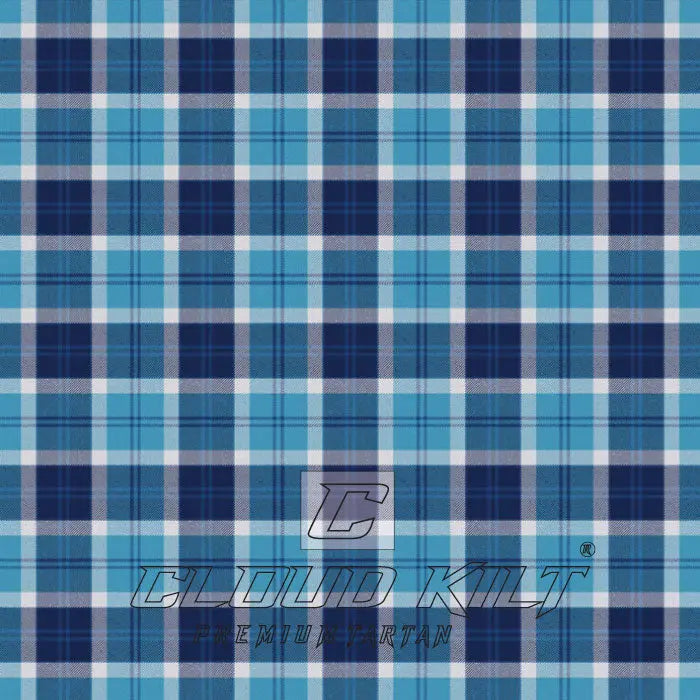 Bannockbane Blue Two Premium Tartan Kilt CLOUD KILT