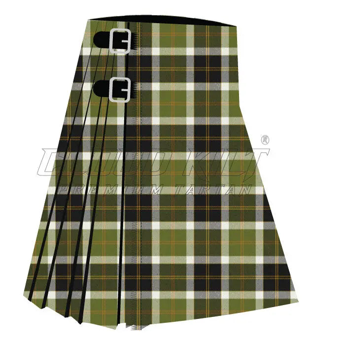 Bannockbane Green Premium Tartan Kilt - CLOUD KILT