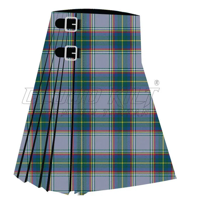 Barcelona English School Premium Tartan Kilt - CLOUD KILT