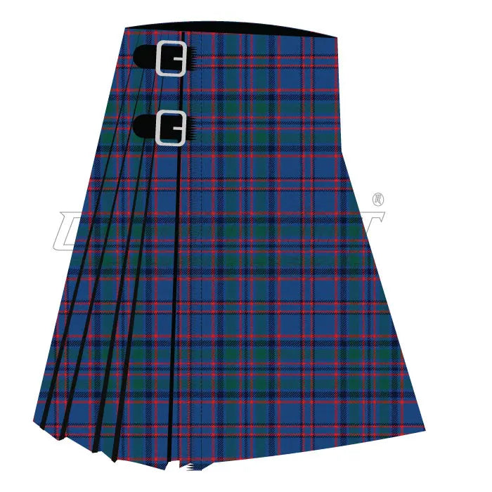 Bermuda Blue Premium Tartan Kilt - CLOUD KILT