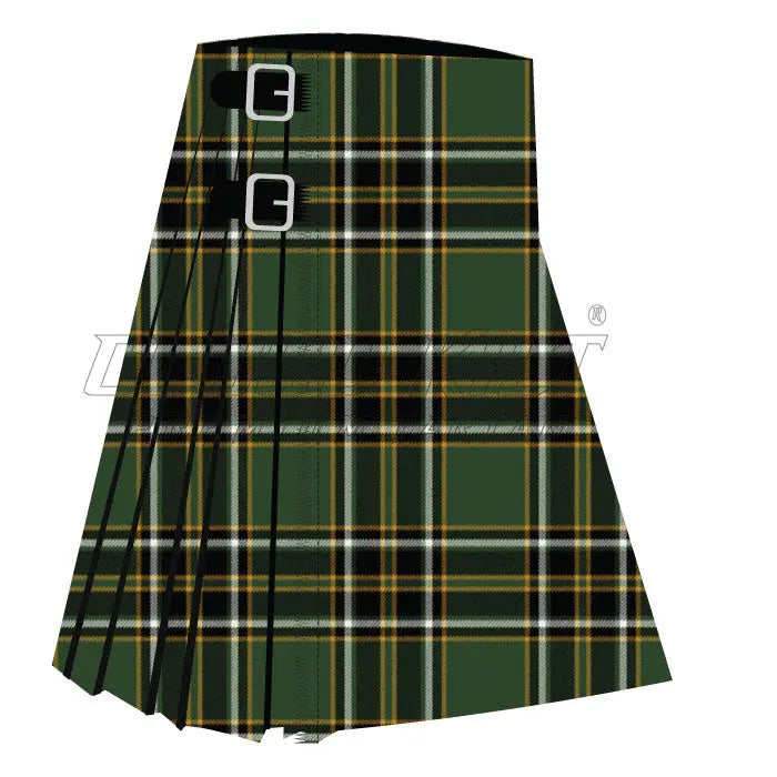 Birmingham Irish Pipes Drums Premium Tartan Kilt - CLOUD KILT