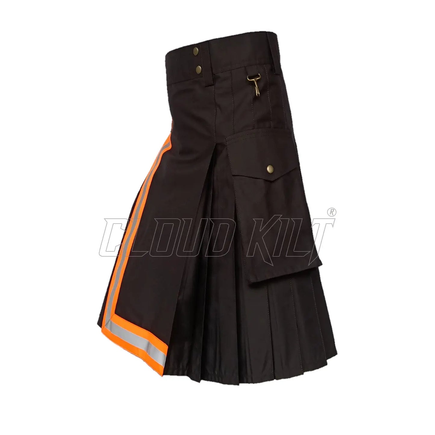 Black High Visibility Firefighter Kilt CLOUD KILT