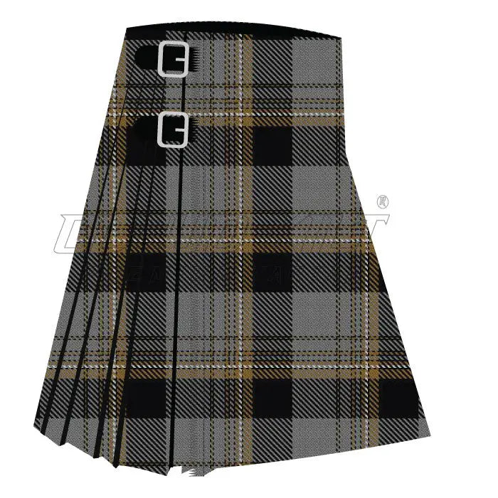 Black Onyx Premium Tartan Kilt - CLOUD KILT