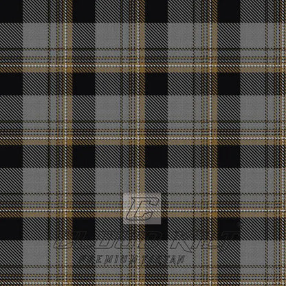 Black Onyx Premium Tartan Kilt CLOUD KILT