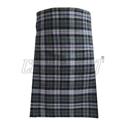 Black Scottish National Tartan Kilt For Men CLOUD KILT