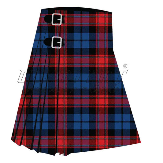 Black and Red Premium Tartan Kilt - CLOUD KILT