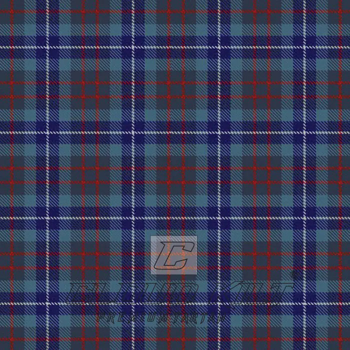 Blue Premium Tartan Kilt CLOUD KILT