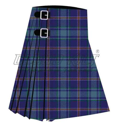 Blue Ridge Highlands Heritage Premium Tartan Kilt - CLOUD KILT