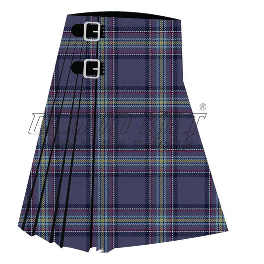 Blue Toon Premium Tartan Kilt - CLOUD KILT