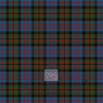 Bowie Black Premium Tartan Kilt CLOUD KILT