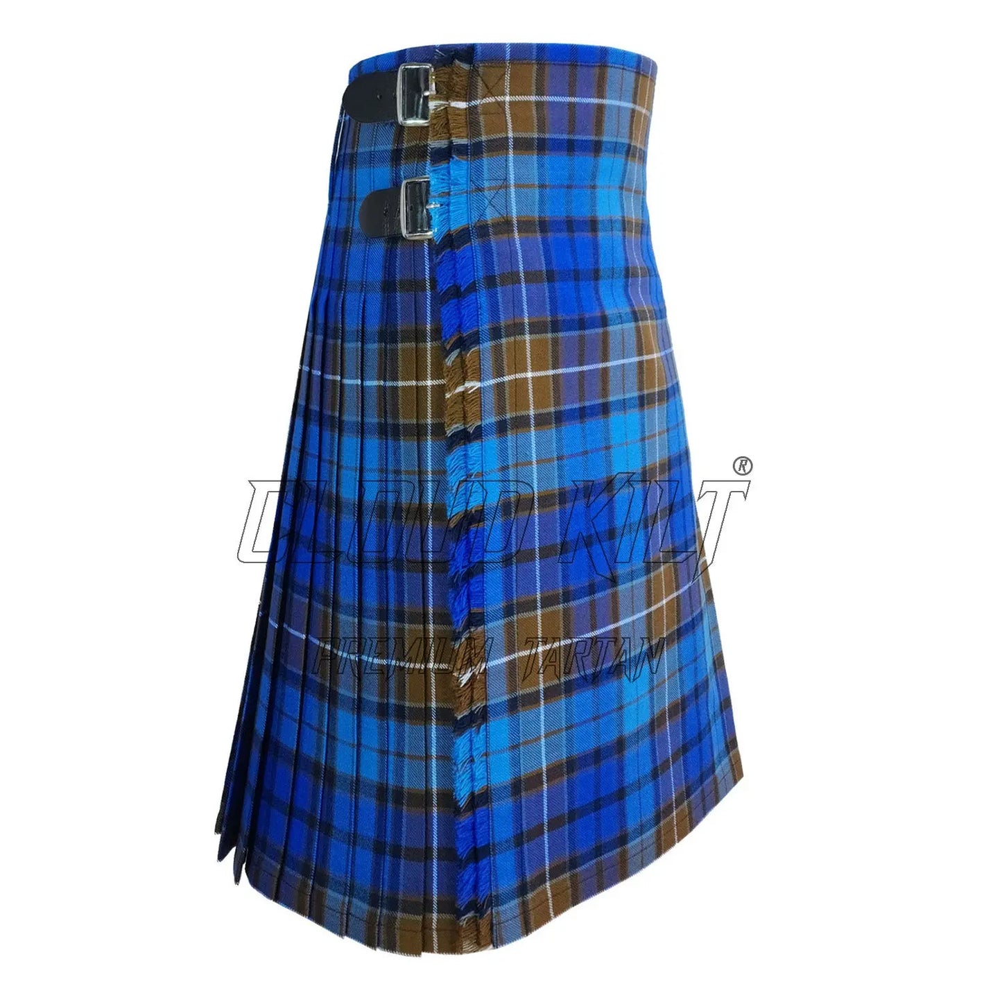 Buchanan Blue Tartan Kilt For Men CLOUD KILT