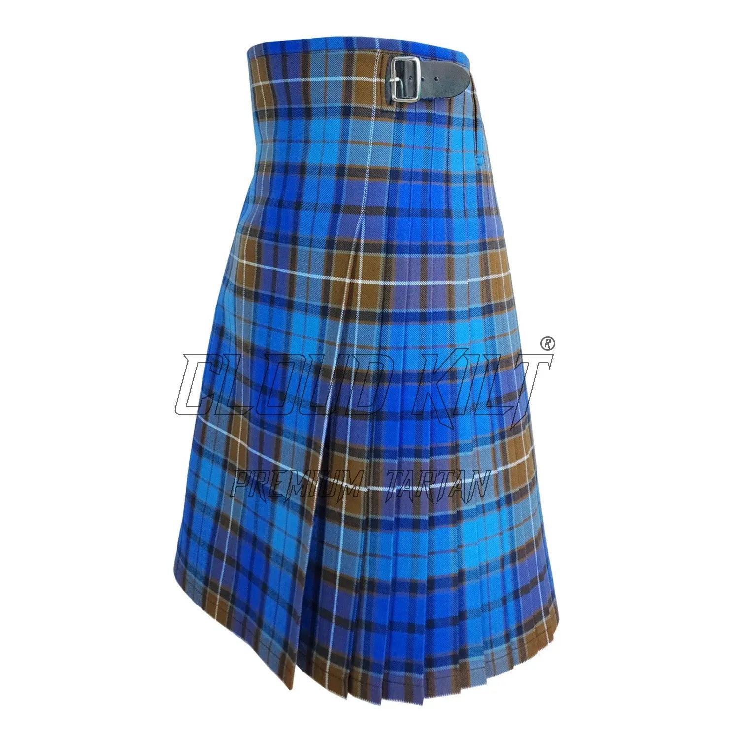 Buchanan Blue Tartan Kilt For Men CLOUD KILT