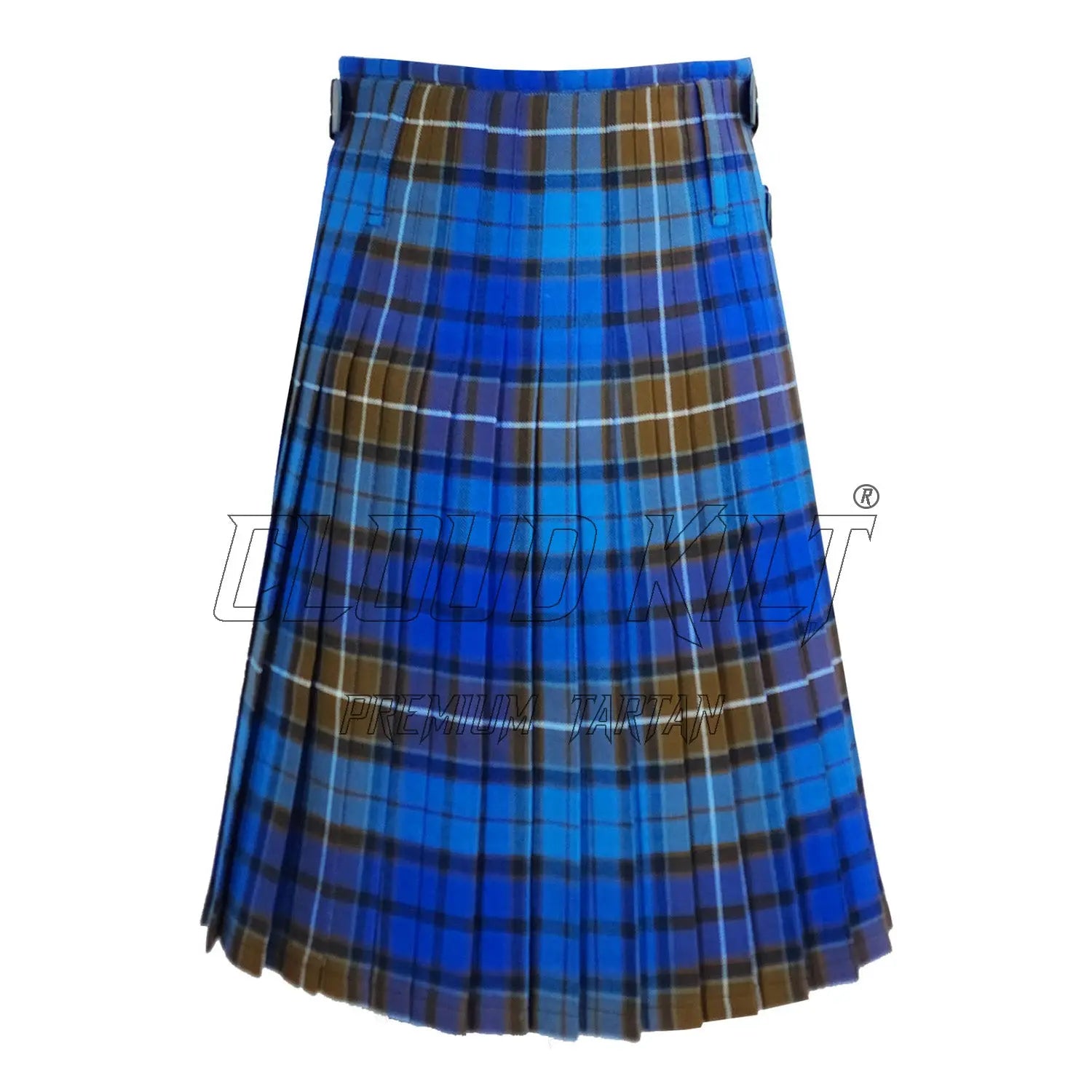 Buchanan Blue Tartan Kilt For Men CLOUD KILT