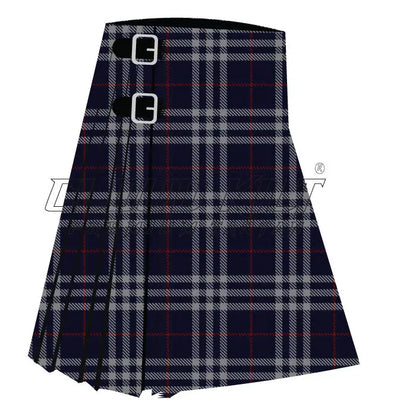 Burberry Blue Premium Tartan Kilt - CLOUD KILT