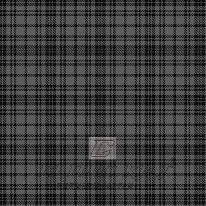 Bute Heather Black Premium Tartan Kilt CLOUD KILT