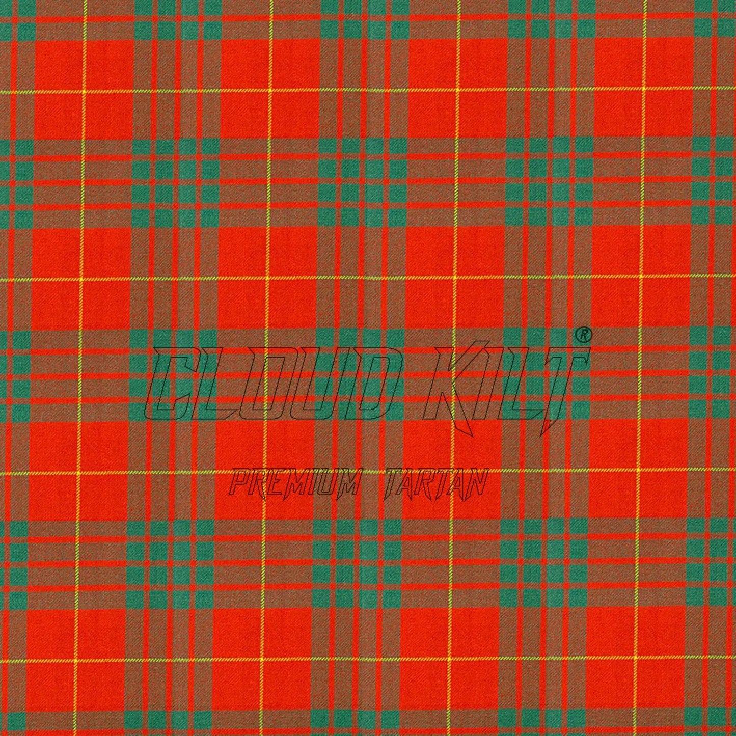 Cameron Ancient Premium Tartan Kilt For Men CLOUD KILT