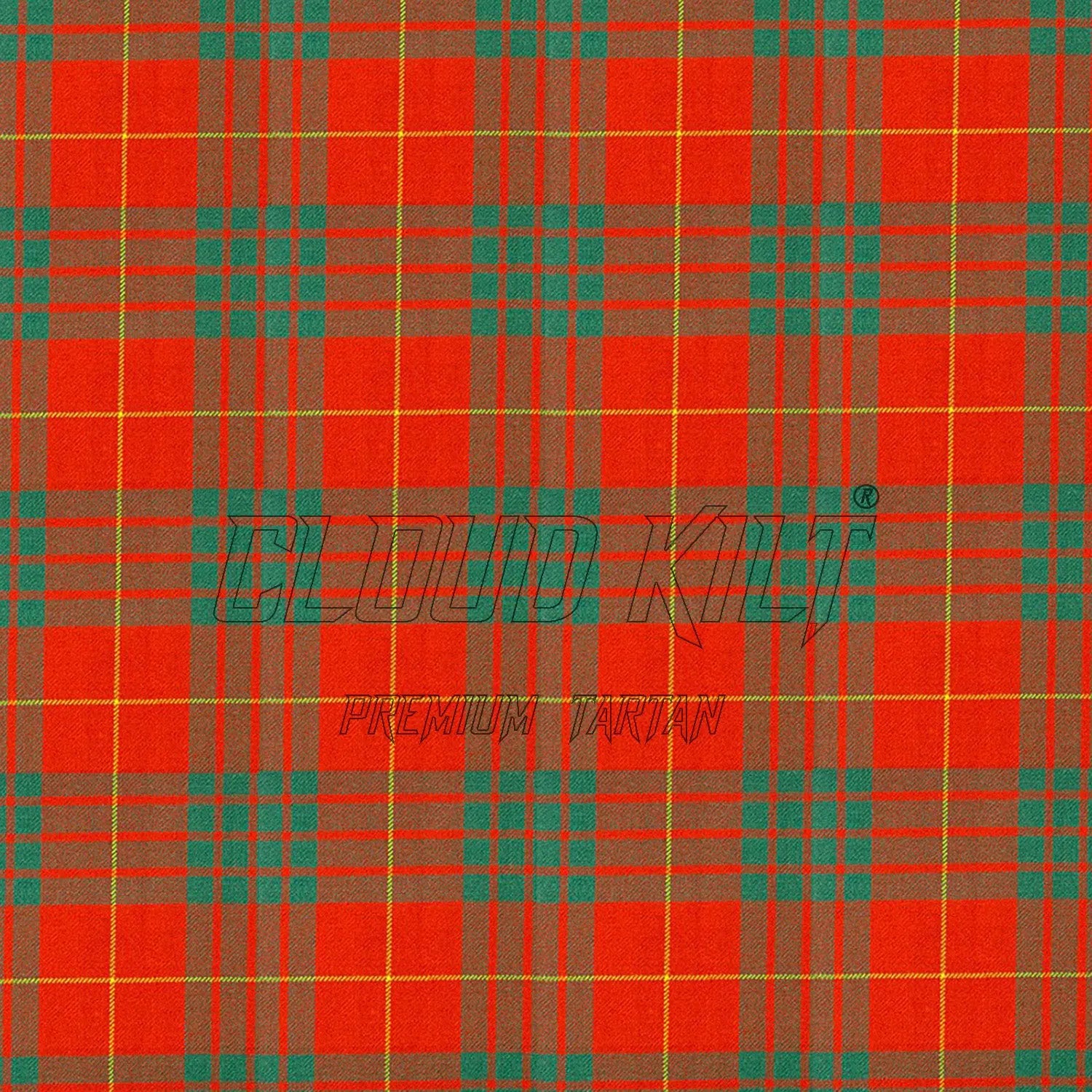 Cameron Ancient Premium Tartan Kilt For Men CLOUD KILT