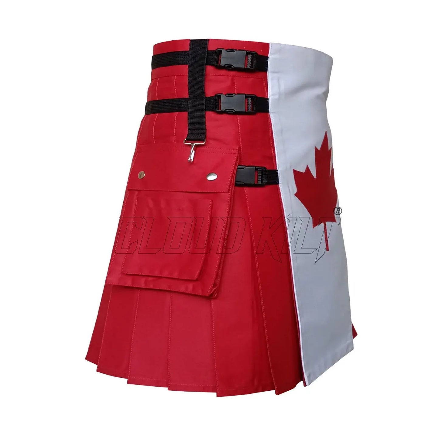 Canadian Flag Utility Kilt CLOUD KILT