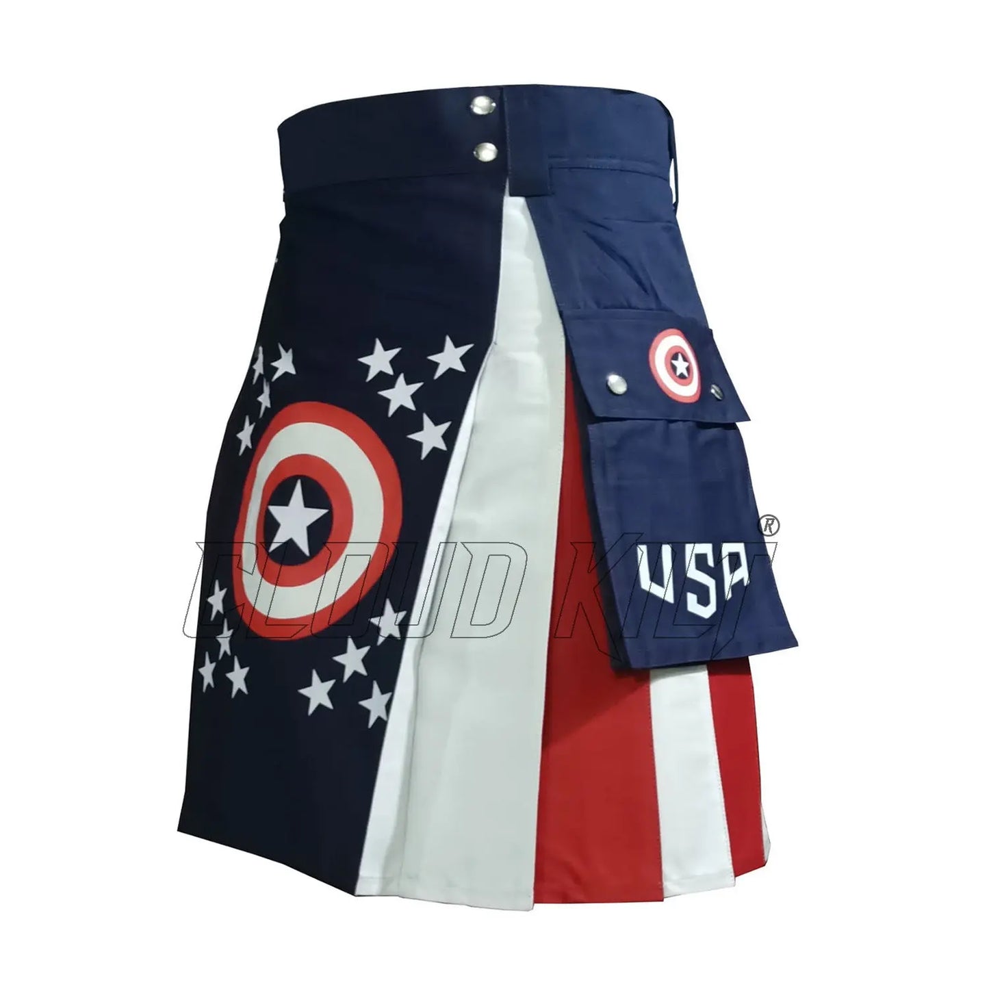 Captain of America Hybrid Utility Kilt CLOUD KILT