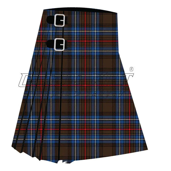 Cockburn Brown Tartan CLOUD KILT