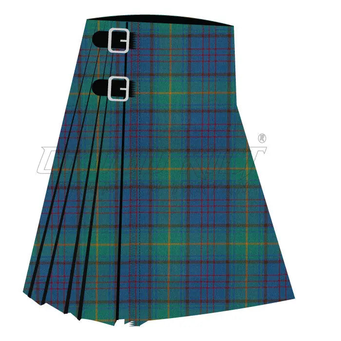 County Donegal Premium Tartan Kilt - CLOUD KILT