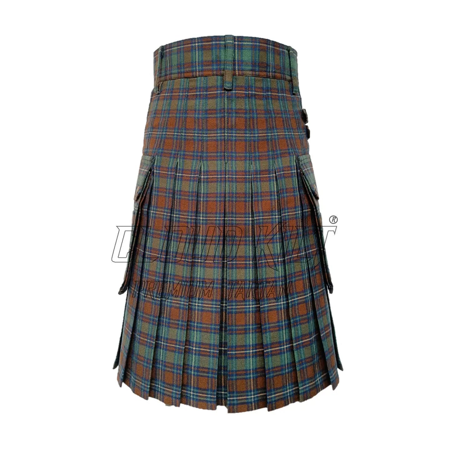 County Kerry Tartan Utility Kilt CLOUD KILT