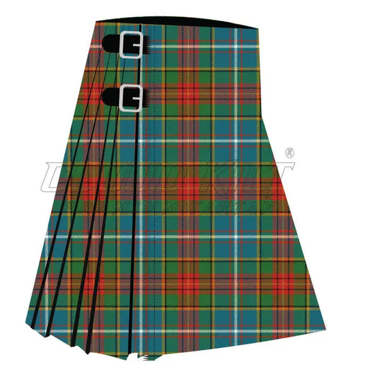 Crozier Crosser Ancient Tartan CLOUD KILT