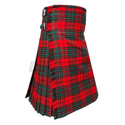 Cumming Red Modern Tartan Kilt For Men CLOUD KILT