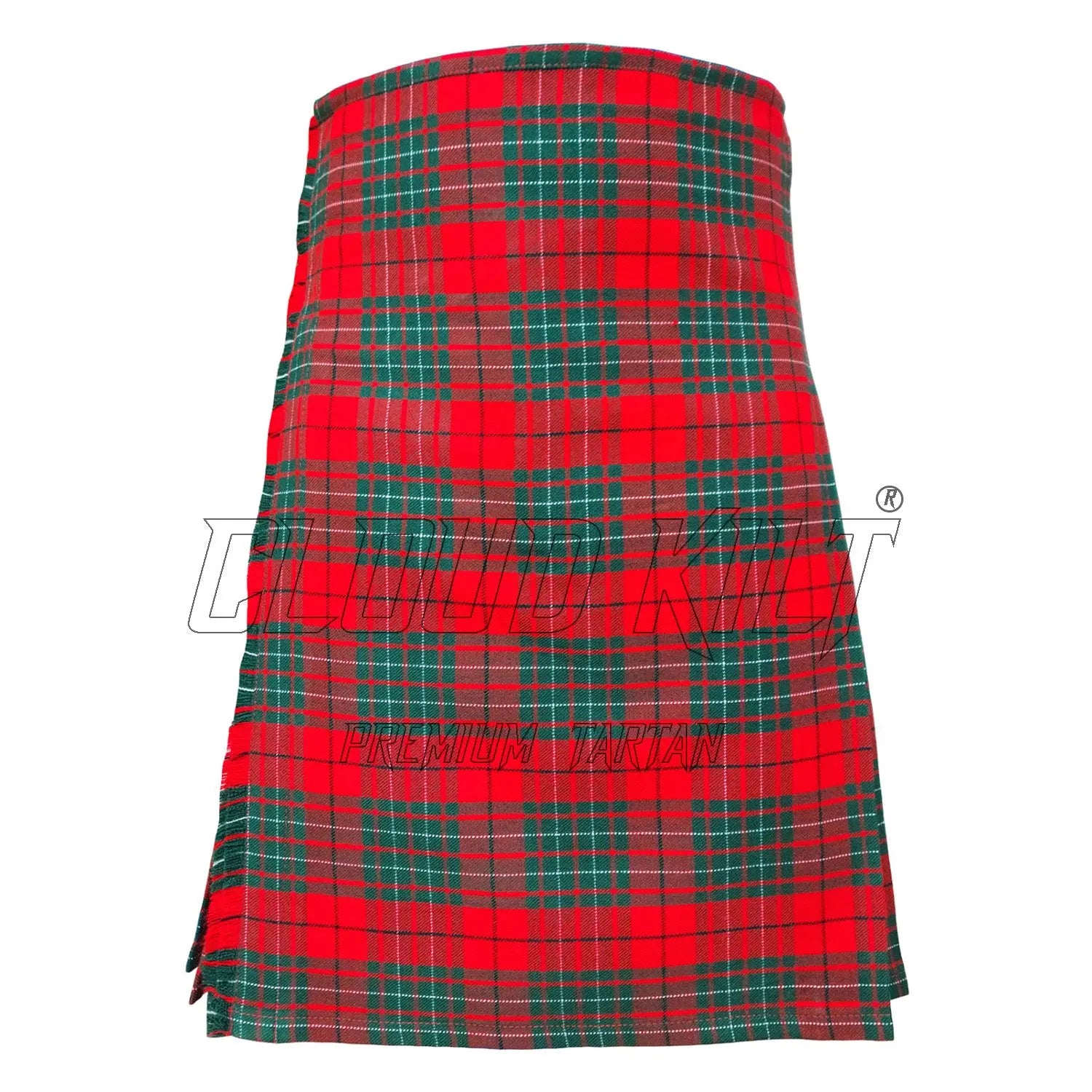 Cumming Red Modern Tartan Kilt For Men CLOUD KILT