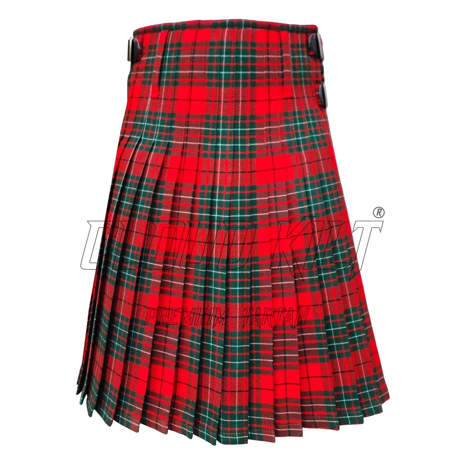 Cumming Red Modern Tartan Kilt For Men CLOUD KILT