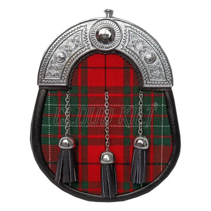 Cumming Red Modern Tartan Sporran CLOUD KILT