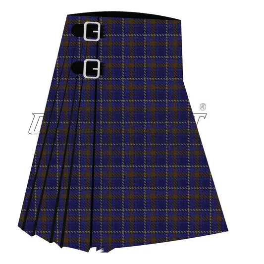 Daks Blue Tartan CLOUD KILT